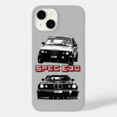 Spec E30 Racing Case-Mate iPhone Case (Achterkant)