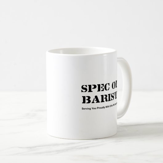 Spec Ops Barista Koffiemok (Voorkant rechts)