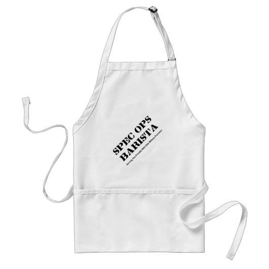Spec Ops Barista Standaard Schort (Voorkant)
