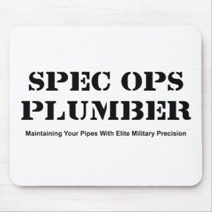 Spec Ops Plumber Muismat