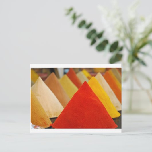 Specerijen Briefkaart (Staand voorkant)