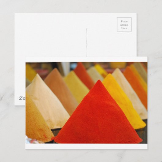 Specerijen Briefkaart (Voorkant / Achterkant)