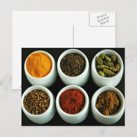 Specerijen Briefkaart (Voorkant / Achterkant)