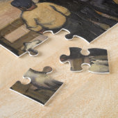 Specerijen die de scène van bouwmachines bekijken legpuzzel (Zijkant)