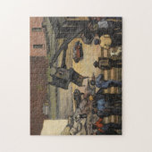 Specerijen die de scène van bouwmachines bekijken legpuzzel (Verticaal)