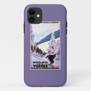 Specerijen die op het Poster van de Skier letten Case-Mate iPhone Case