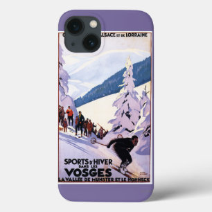 Specerijen die op het Poster van de Skier letten iPhone 13 Hoesje