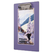 Specerijen die op het Poster van de Skier letten Klembord (Links)