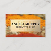 Specerijen en kruiden | Goud Lijst | keukengerei Visitekaartje (Voorkant)