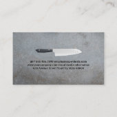 Specerijen en kruiden op houten spoons visitekaartje (Achterkant)