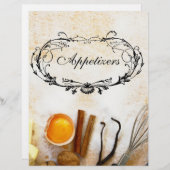 Specerijen en werktuigen Ontvangen Multomappen ver (Voorkant / Achterkant)