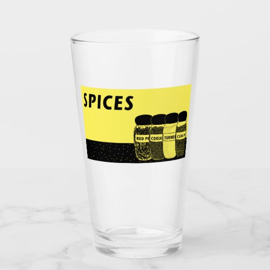 Specerijen Glas (Voorkant)