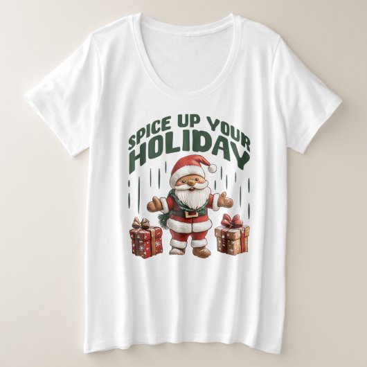 specerijen grote maat t-shirt (Design voorkant)