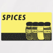 Specerijen Labels (Design 2)