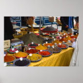 Specerijen, Market Day, Aix-en-Provence, Frankrijk Poster (Voorkant)