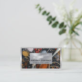 Specerijen | Metal Knife Klantenkaartje (Staand voorkant)