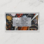 Specerijen | Metal Knife Klantenkaartje (Achterkant)