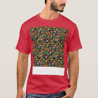 Specerijen Naadloos Patroon Kruiden Jar India T-shirt