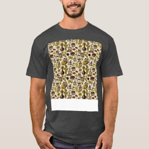 Specerijen Naadloos Patroon Kruiden Jar India T-shirt