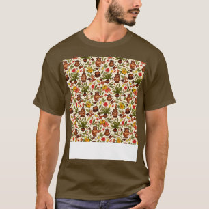 Specerijen Naadloos Patroon Kruiden Jar India T-shirt