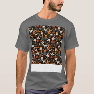 Specerijen Naadloos Patroon Kruiden Jar India T-shirt
