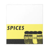 Specerijen Notitieblok (Voorkant)