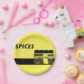 Specerijen Papieren Bordje (Feest)