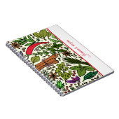 Specerijen patroon keuken naam Spiraal Foto Notiti Notitieboek (Rechterzijde)