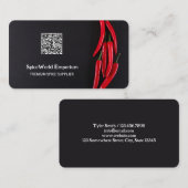 Specerijen QR Visitekaartje (Voorkant / Achterkant)