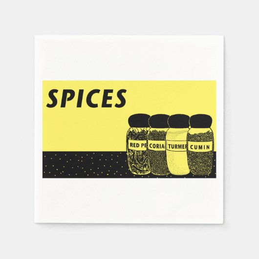 Specerijen Servet (Voorkant)