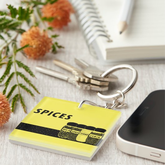 Specerijen Sleutelhanger (Voorkant Rechts)