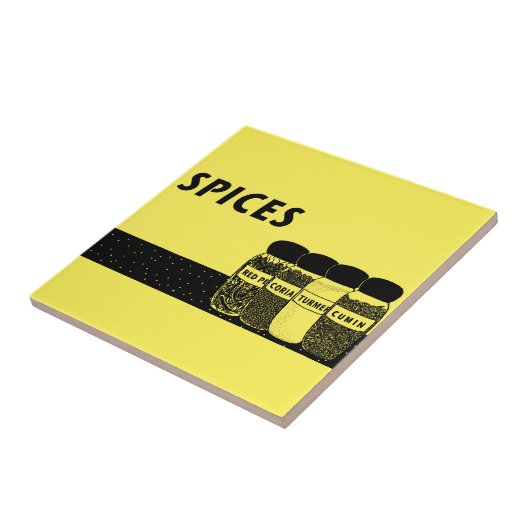 Specerijen Tegeltje (Zijkant)