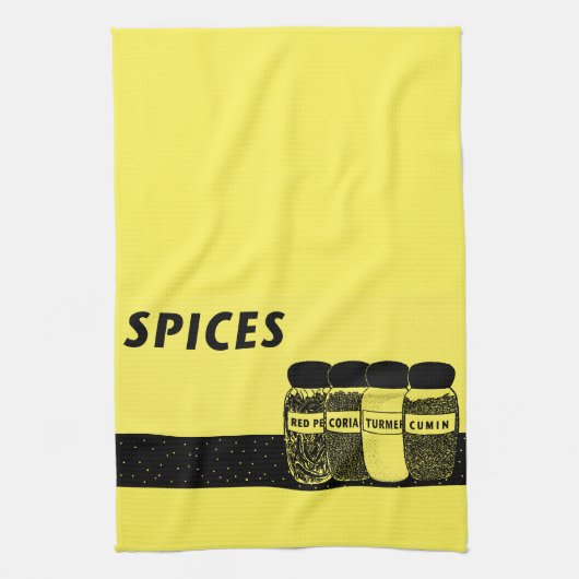 Specerijen Theedoek (Verticaal)