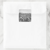Specerijen Vierkante Sticker (Tas)