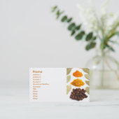 Specerijen Visitekaartje (Staand voorkant)