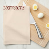  specerijen, zaaigoed en extracten nr. theedoek (Quarter Fold)