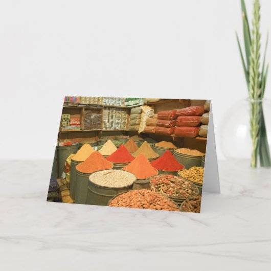 specerijenmarkt kaart (Voorkant)