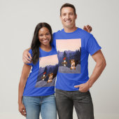 Specht en Bever Wilde Dieren Kampeerders grappig T-shirt (Unisex)