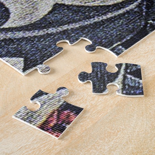  specht Floral Tapestry William Morris Legpuzzel (Zijkant)