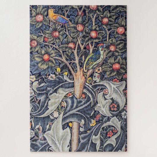 specht Floral Tapestry William Morris Legpuzzel (Verticaal)