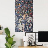  specht Floral Tapestry William Morris Poster (Thuiskantoor)