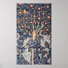  specht Floral Tapestry William Morris Poster