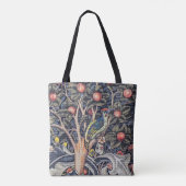 specht Floral Tapestry William Morris Tote Bag (Achterkant)