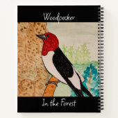 Specht in het Zwarte Woud Notitieboek (Achterkant)