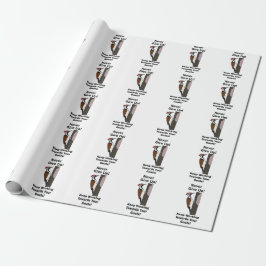 Specht Nooit Opgeven Inspirerend Cadeaupapier