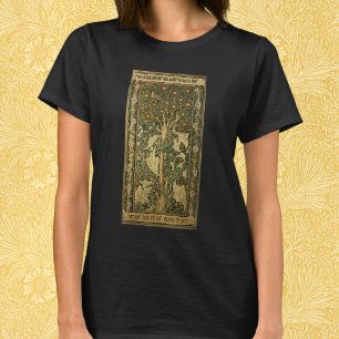 Specht van William Morris, Vintage Textielkunst T-shirt