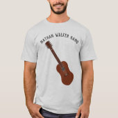 Speciaal 12-Koord Guitartiesten of Band T-shirt (Voorkant)