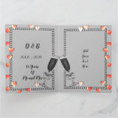 Speciaal 15e jaar Crystal Jubileum Card Kaart (Binnen)