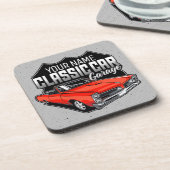 Speciaal 1966 GTO Classic Car Garage Bier Onderzetter (Linkerzijde)