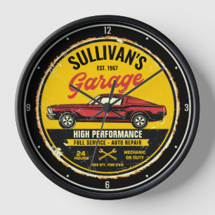 Speciaal 1967 Fastback Red Classic Car Garage